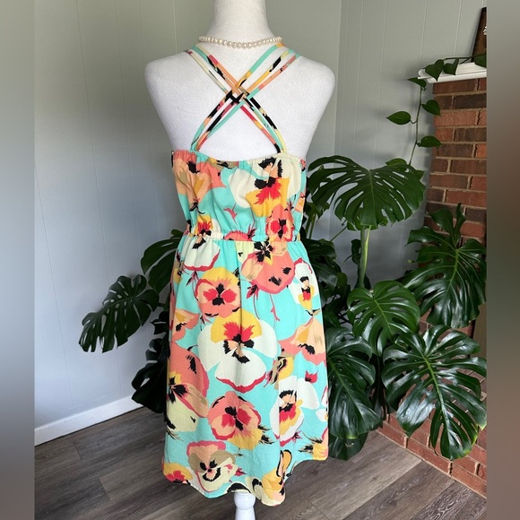 🛍️Be Bop floral sundress with sleeveless Size medium - Picture 3 of 7